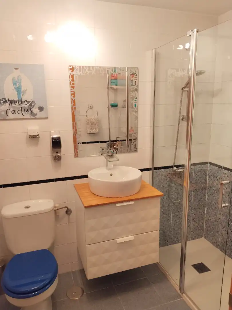 Badezimmer von Wohnung zum Verkauf in Ciempozuelos mit Klimaanlage, Heizung und Terrasse