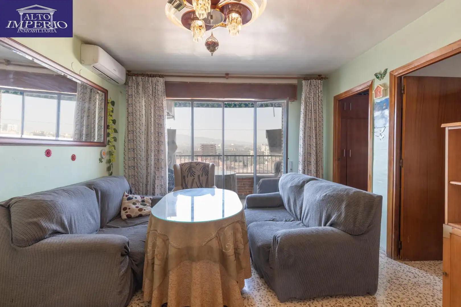Sala de estar de Piso en venta en Granada