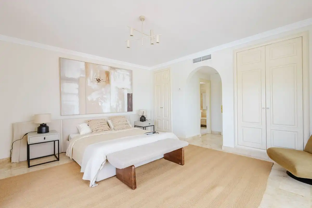 Bedroom of Duplexes for sale in Marbella  with Air Conditioner, Heating and Private garden