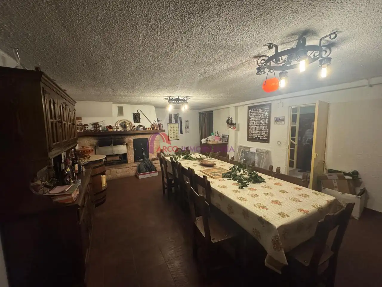 Comedor de Casa o chalet en venta en Alfoz de Quintanadueñas con Calefacción, Jardín privado y Amueblado