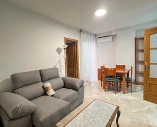 Sala d'estar de Apartament de lloguer en Ciudad Real Capital amb Aire condicionat i Moblat