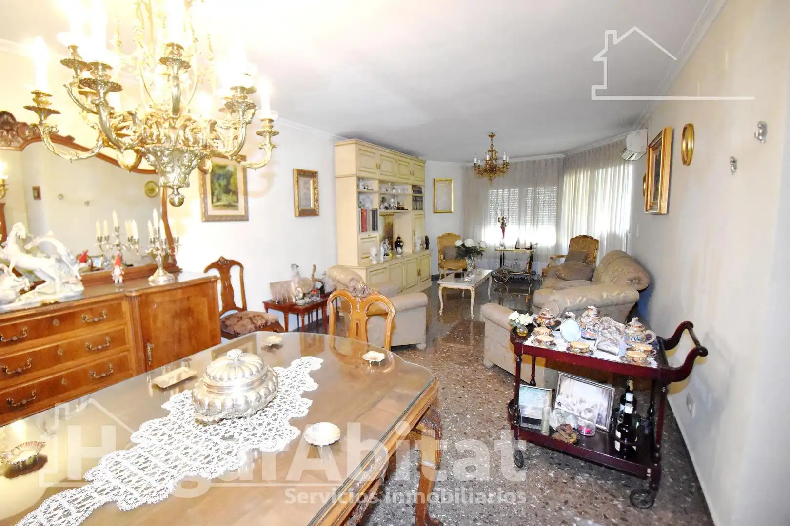 Sala de estar de Piso en venta en Valencia con Aire acondicionado, Calefacción y Terraza
