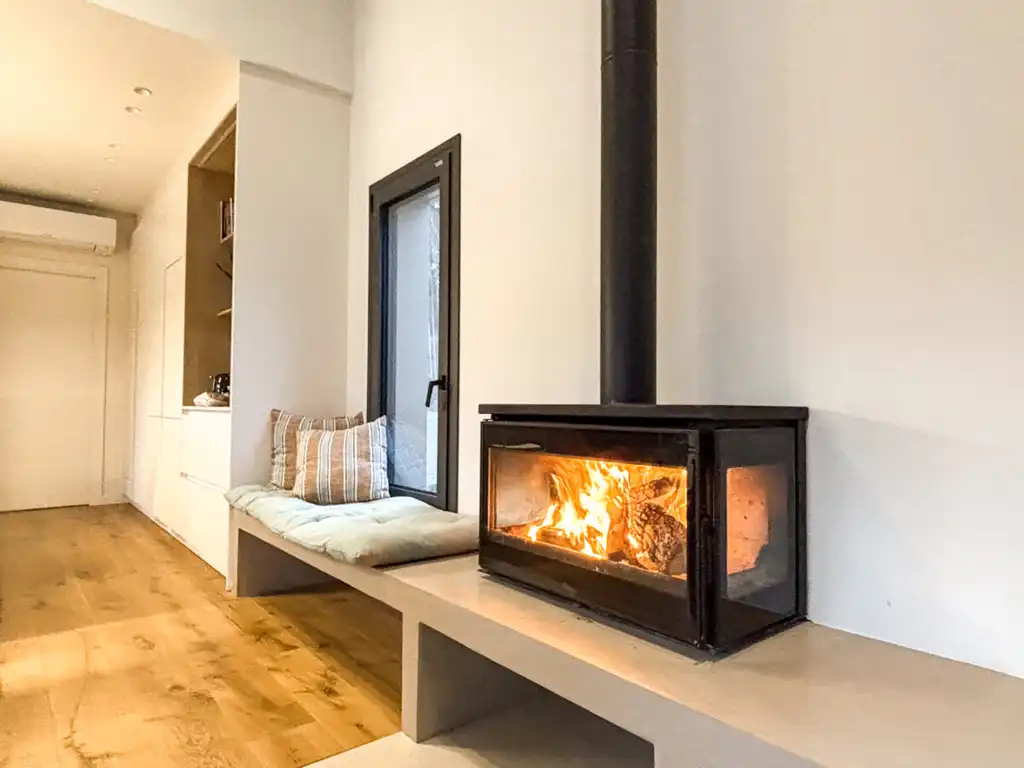 Sala de estar de Casa o chalet de alquiler en Sant Martí de Llémena con Aire acondicionado, Jardín privado y Trastero