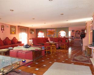 Sala d'estar de Casa o xalet en venda en Villaviciosa de Odón amb Aire condicionat, Jardí privat i Terrassa