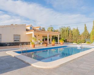 Piscina de Casa o xalet en venda en Elche / Elx amb Aire condicionat, Calefacció i Jardí privat