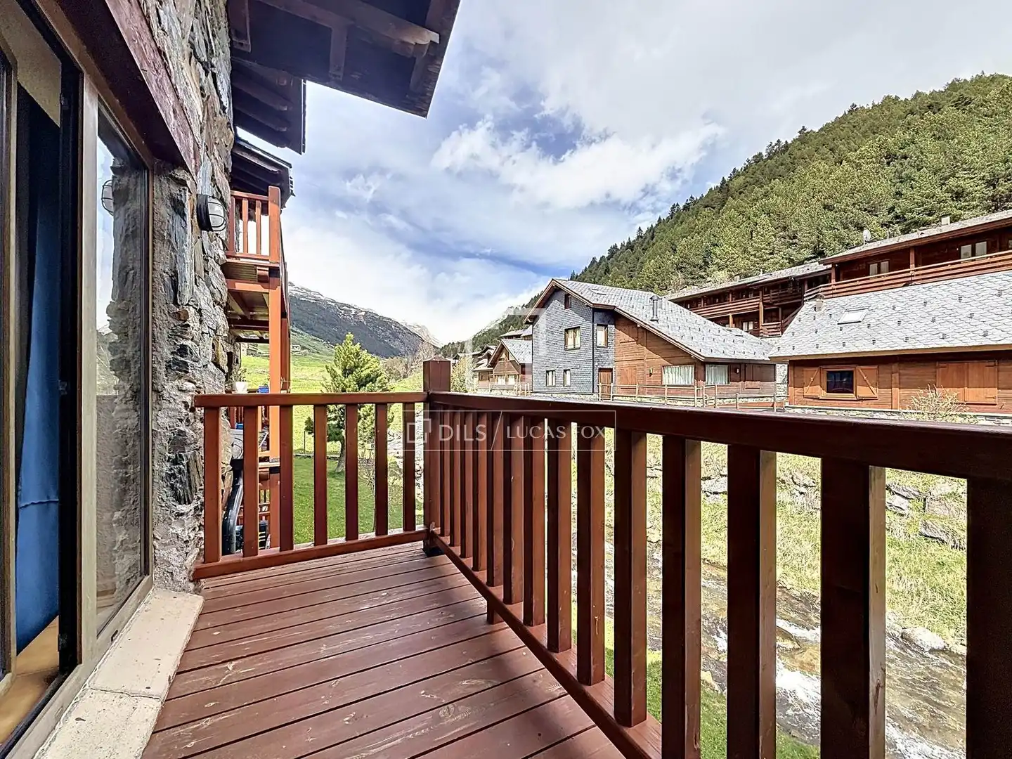 Terraza de Piso de alquiler en Canillo con Calefacción, Parquet y Terraza
