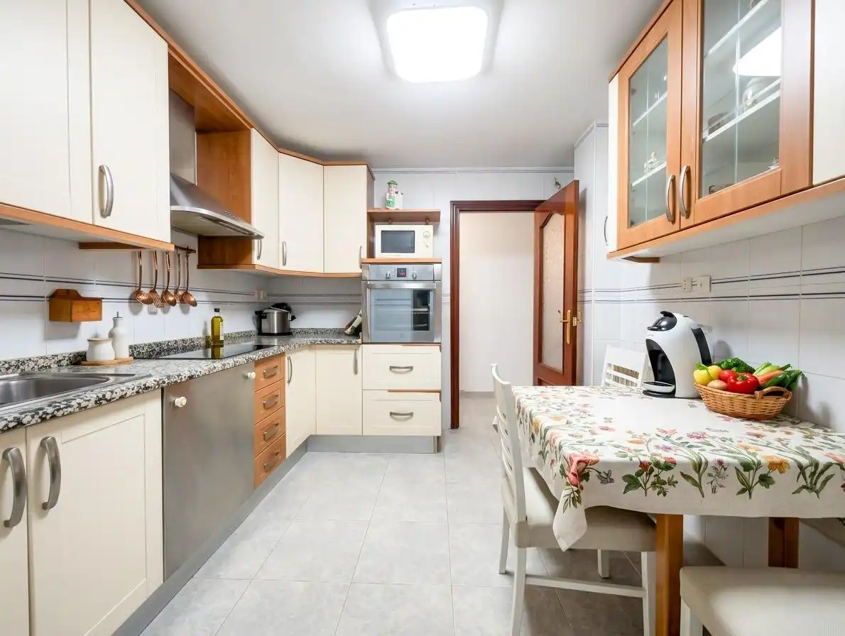 Cocina de Piso en venta en Puertollano con Aire acondicionado, Calefacción y Amueblado