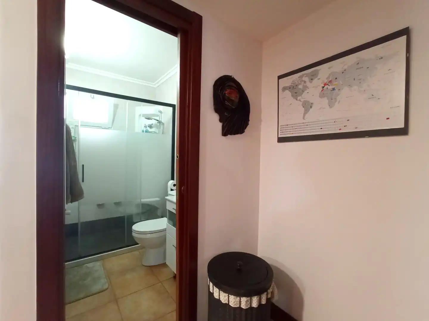 Baño de Casa adosada en venta en Irun  con Terraza, Trastero y Amueblado