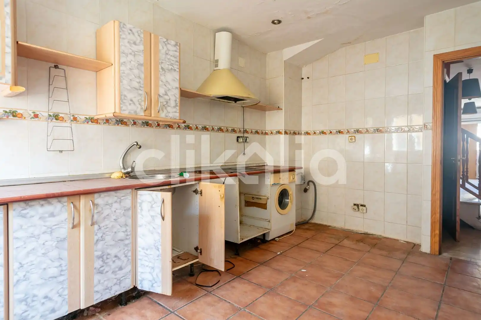 Cocina de Piso en venta en Torrelaguna con Terraza