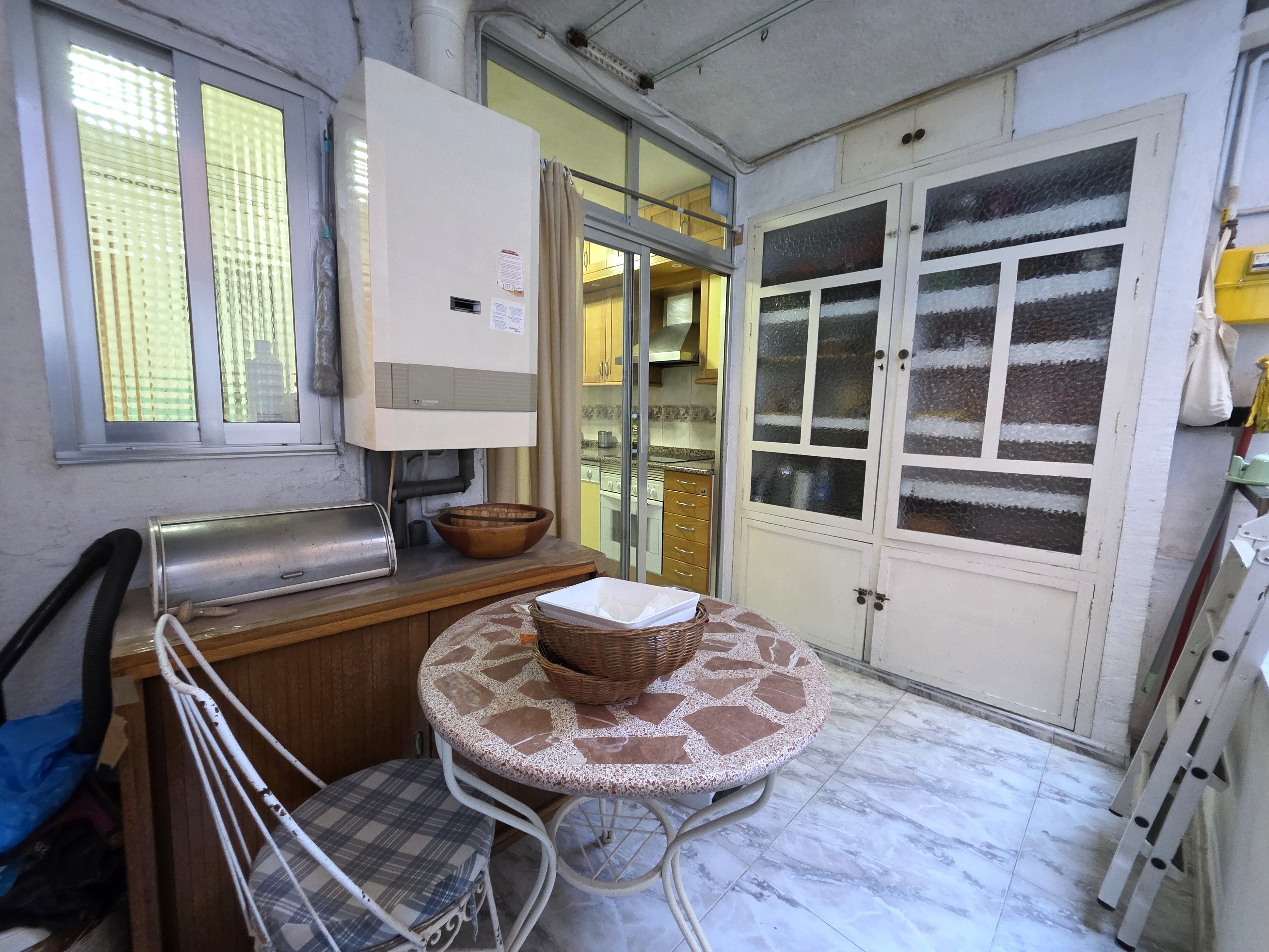 Kitchen of Flat for sale in  Madrid Capital  with Terrace