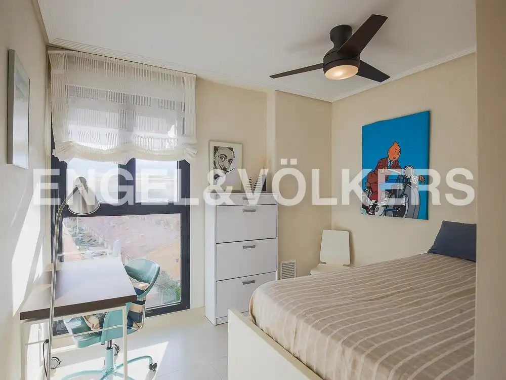 Habitación de Piso de alquiler en Alboraya con Aire acondicionado, Calefacción y Jardín privado