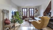 Living room of Attic for sale in Bilbao   with Air Conditioner and Terrace