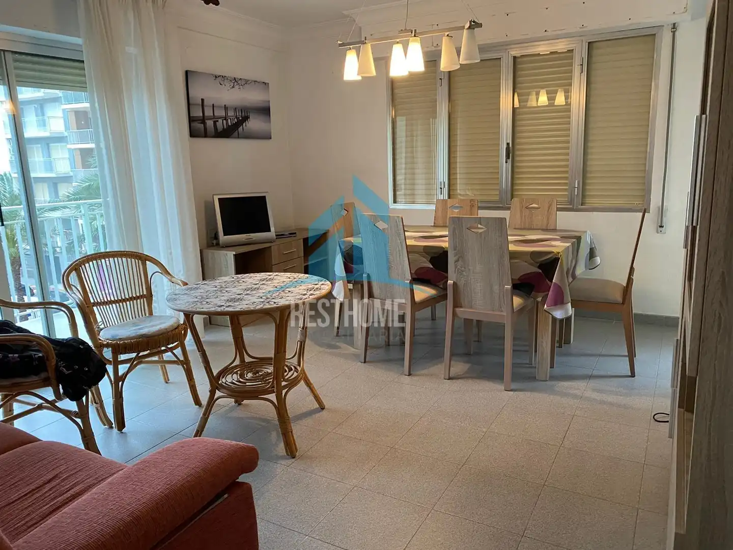 Dining room of Apartments for rent in Cullera  with Terrace and Furnished