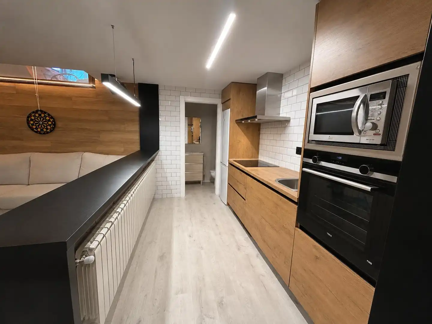 Cocina de Casa adosada en venta en Ciudad Real con Aire acondicionado, Calefacción y Jardín privado