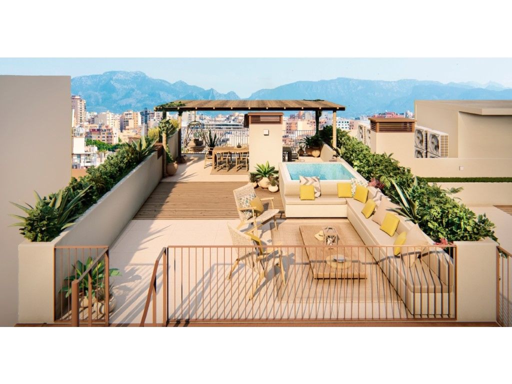 Terrassa de Apartament en venda en  Palma de Mallorca amb Aire condicionat, Terrassa i Forn