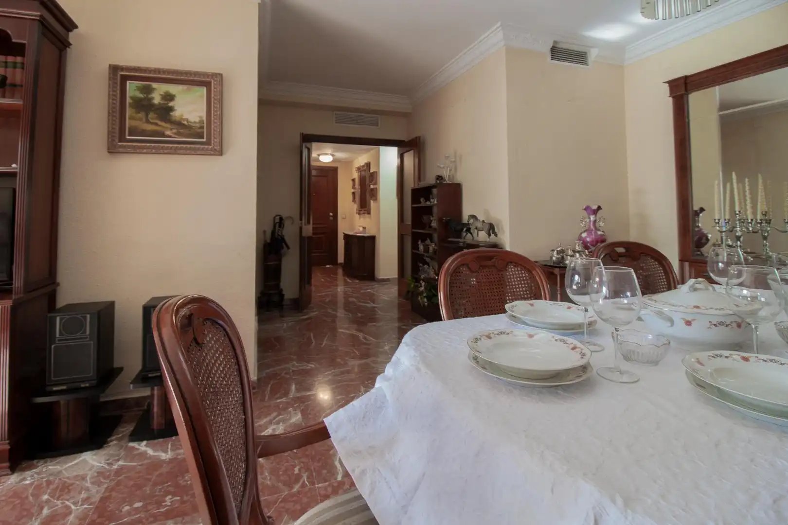 Dining room of Flat for sale in Sevilla  with Air Conditioner, Heating and Community pool