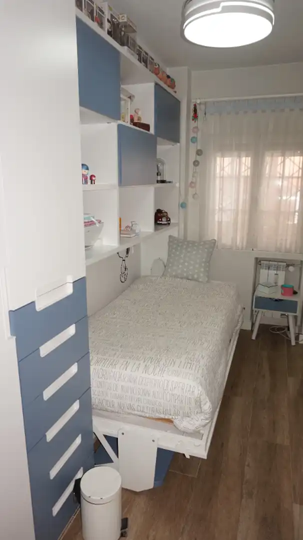Schlafzimmer von Wohnung zum Verkauf in Madrid mit Klimaanlage, Heizung und Terrasse