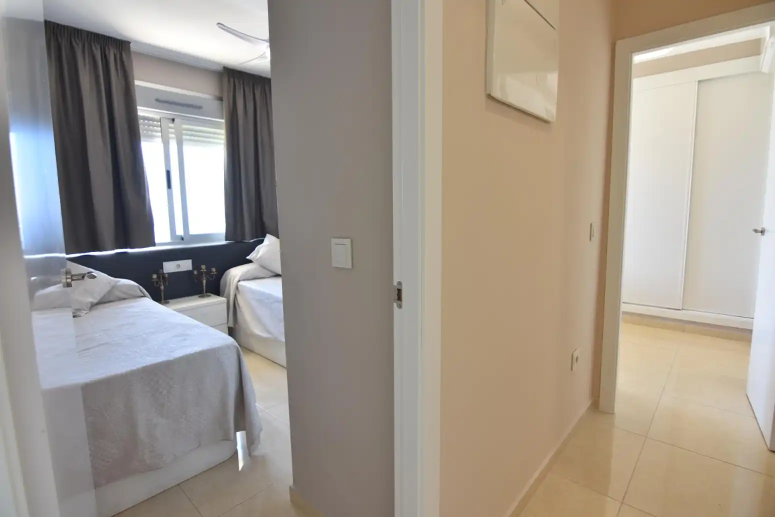 Bedroom of Flat for sale in Oropesa del Mar / Orpesa  with Air Conditioner, Heating and Private garden