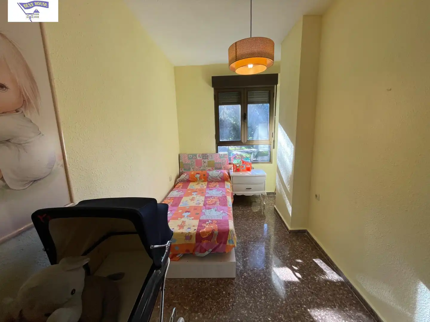 Bedroom of Flat for sale in Albacete  with Balcony