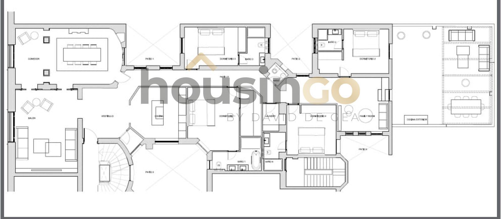 Piso en venta en  Madrid Capital con Aire acondicionado, Calefacción y Terraza
