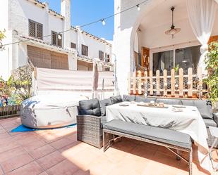 Terrace of Single-family semi-detached for sale in Cubelles  with Air Conditioner, Heating and Private garden