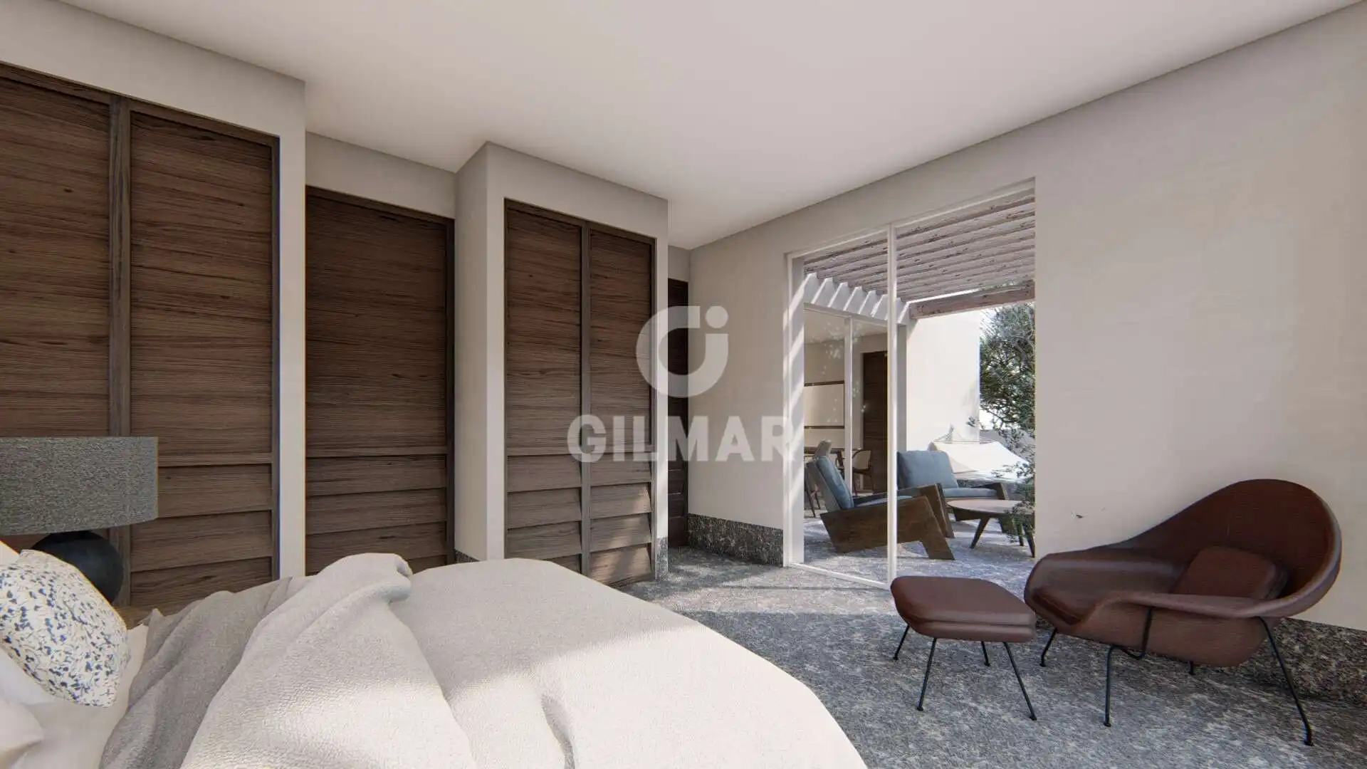 Bedroom of Flat for sale in Tarifa  with Heating, Private garden and Swimming Pool