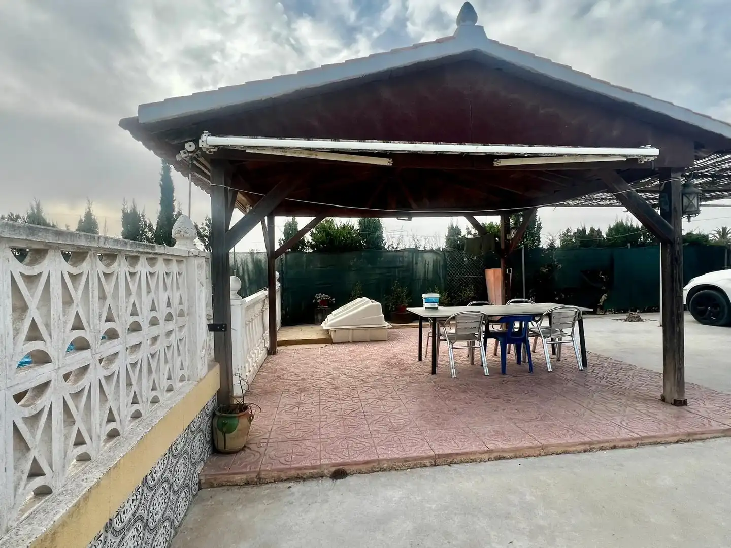 Terrace of Country homes for sale in Elche / Elx  with Swimming Pool