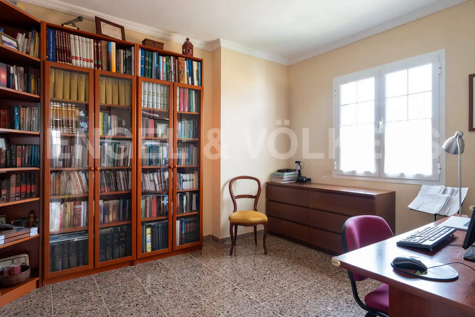 Sala d'estar de Casa o xalet en venda en Santa Brígida amb Calefacció, Jardí privat i Moblat