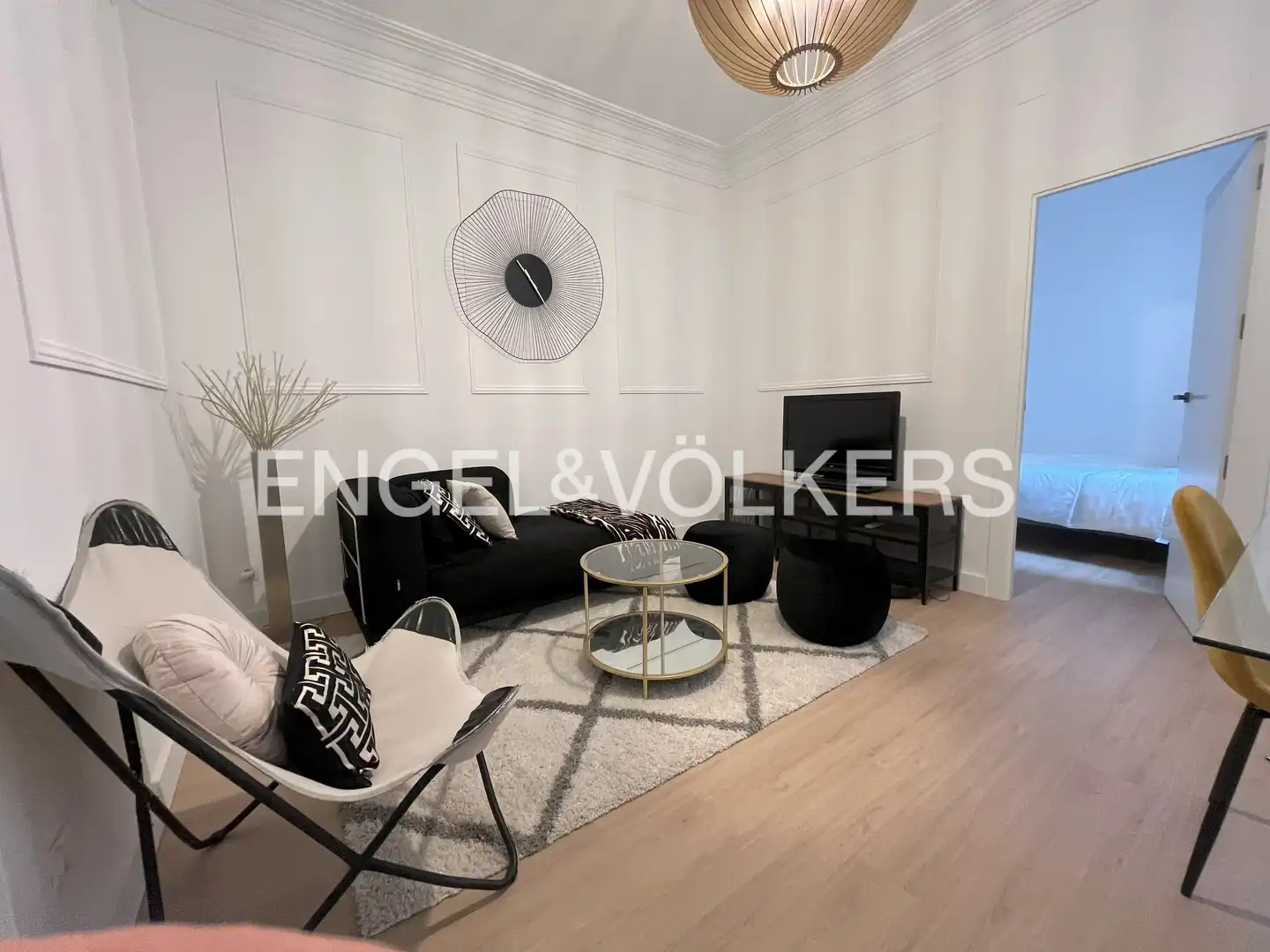 Sala de estar de Piso de alquiler en Madrid con Aire acondicionado y Calefacción
