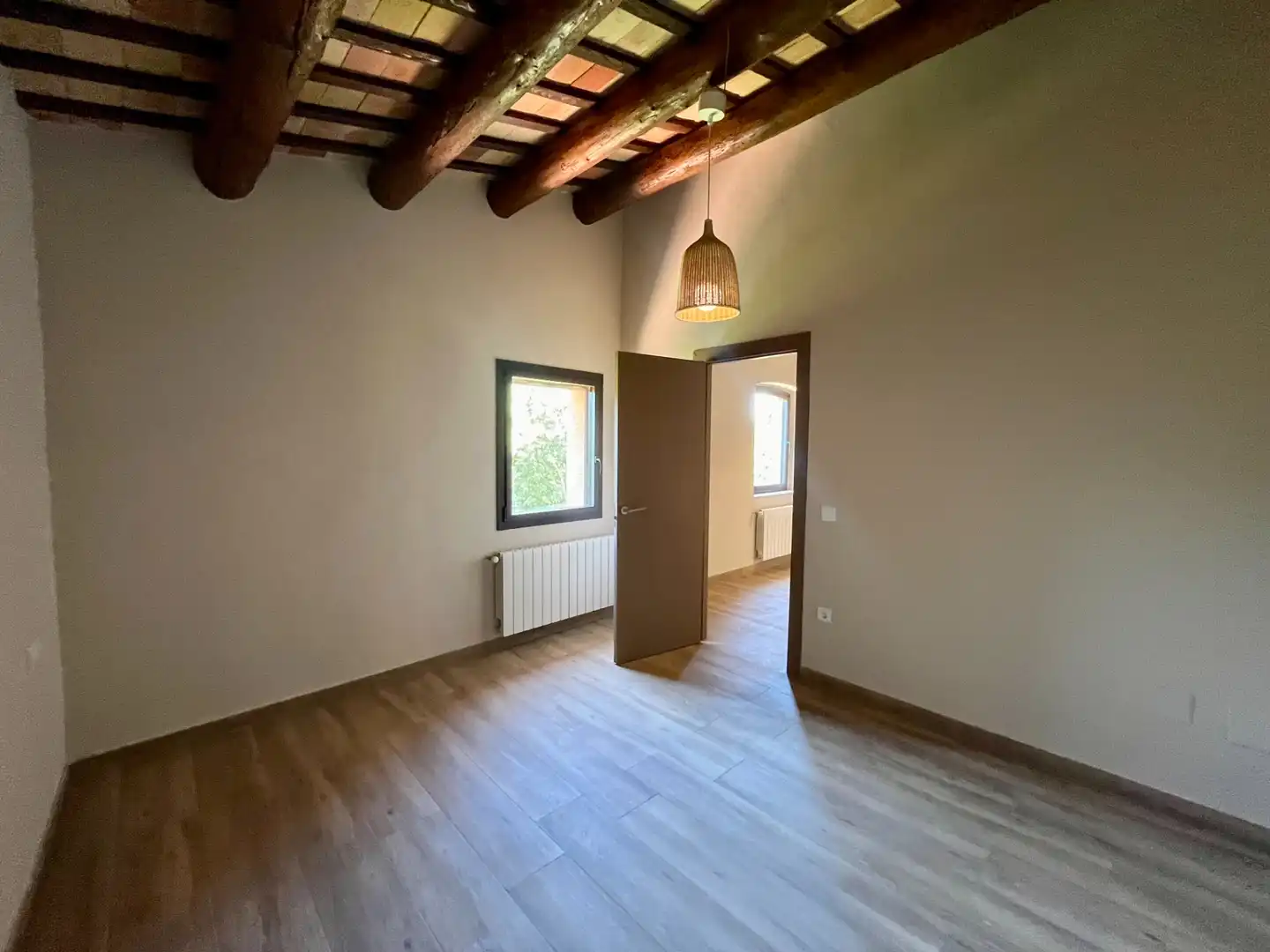 Country house zur Miete in Fornells de la Selva mit Heizung, Privatgarten und Ofen