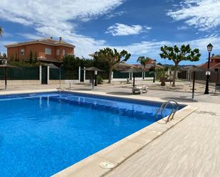 Swimming pool of Single-family semi-detached for sale in Lorca  with Air Conditioner, Private garden and Terrace