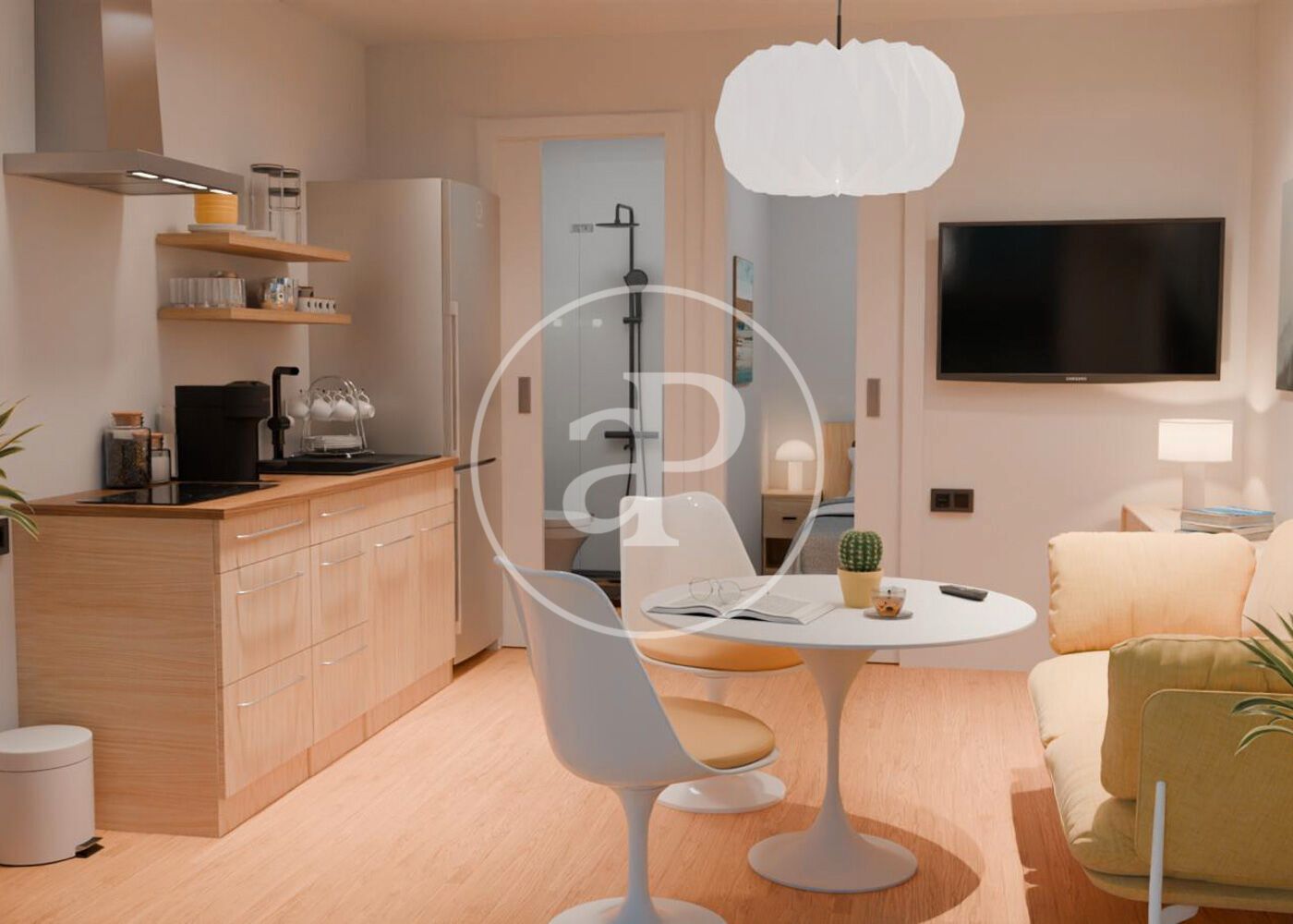 Cuina de Loft en venda en  Barcelona Capital amb Aire condicionat i Calefacció