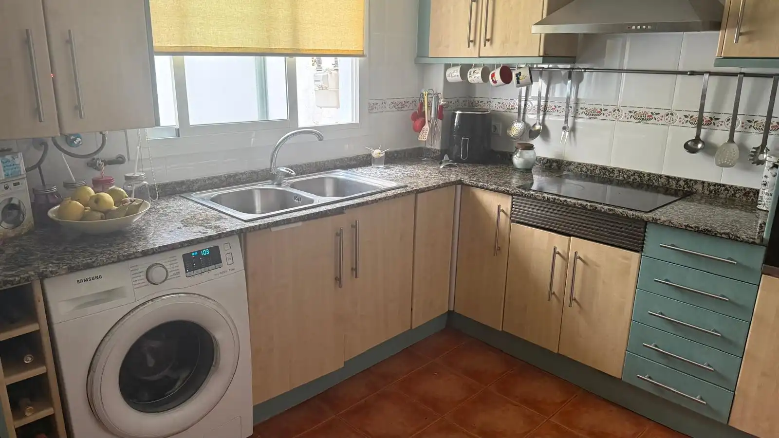 Kitchen of Flat for sale in Valencia  with Balcony