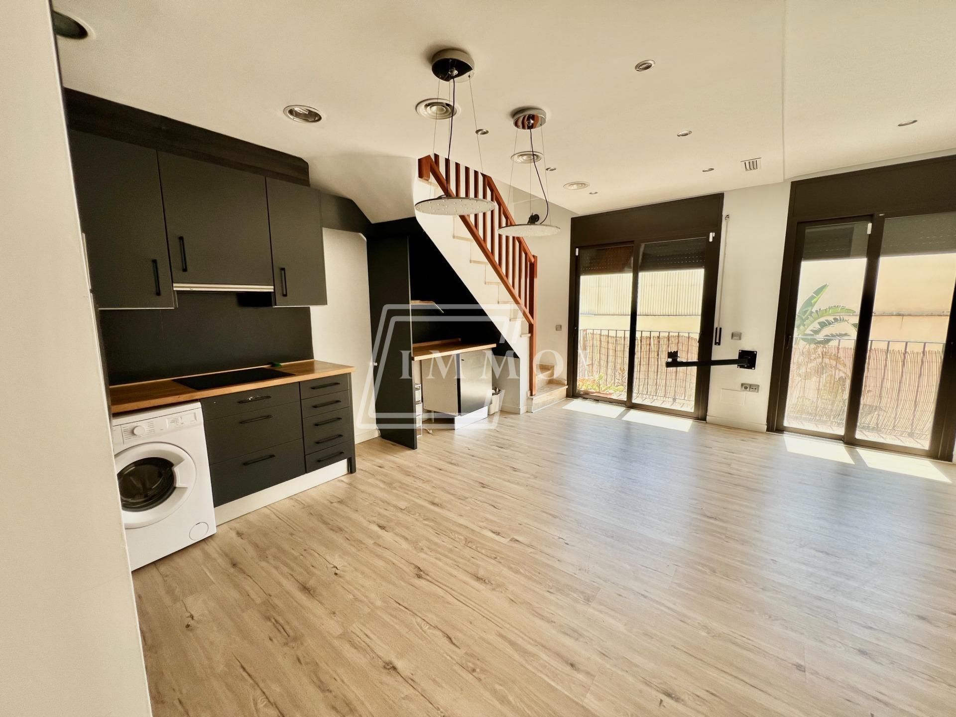 Kitchen of Attic for sale in Mataró  with Air Conditioner, Heating and Terrace