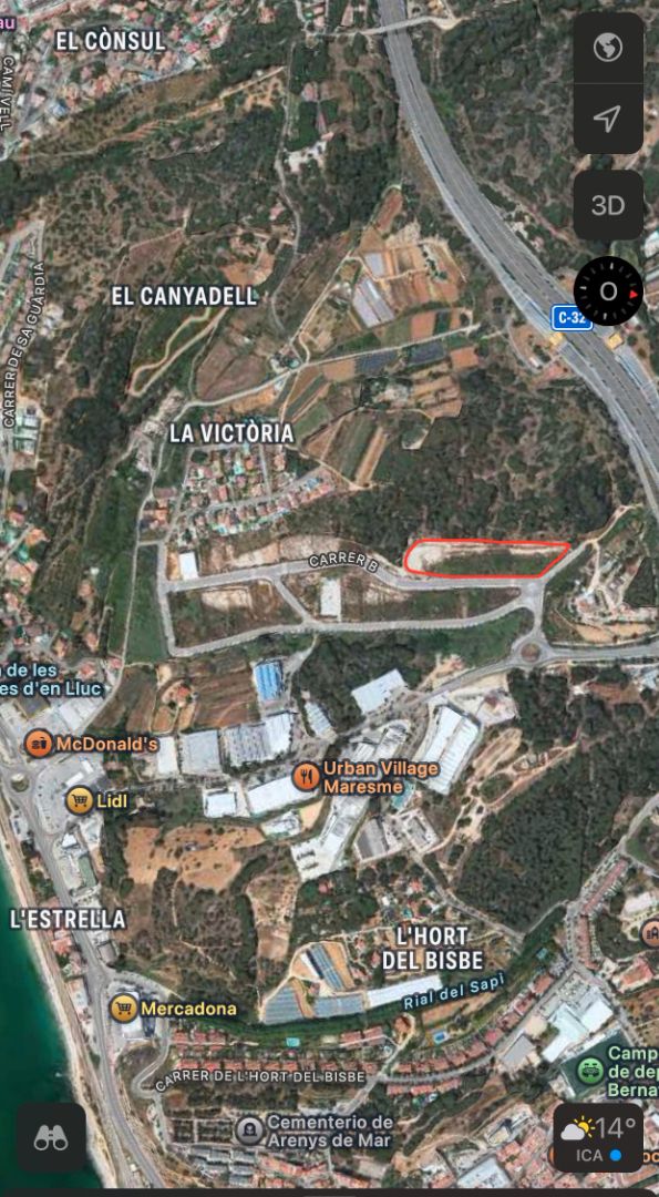 Industrial land for sale in Arenys de Mar