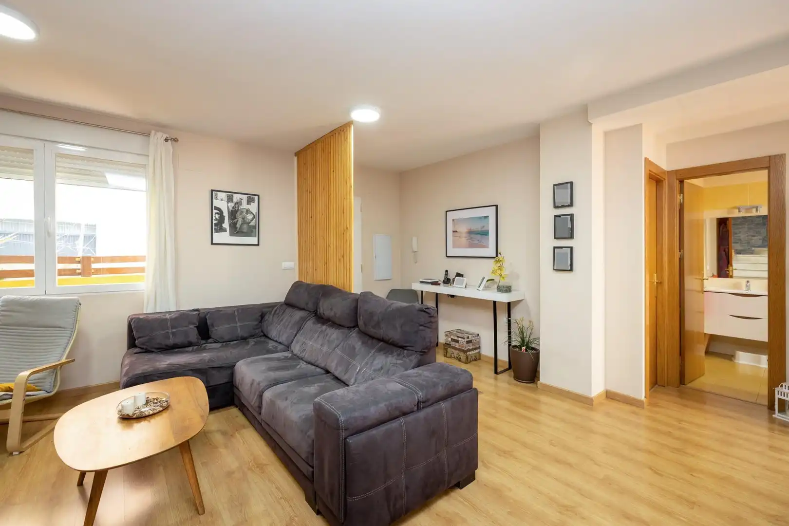 Sala de estar de Casa adosada en venta en Gójar con Calefacción