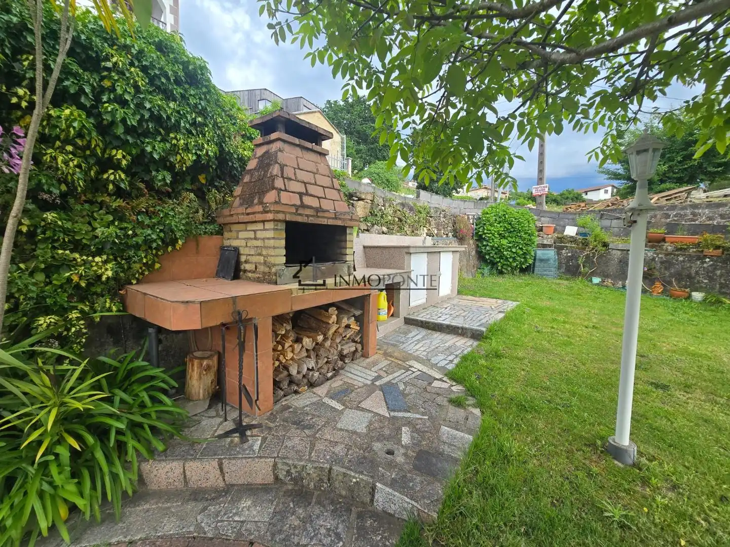 Garden of Houses for sale in Moaña  with Heating, Private garden and Terrace