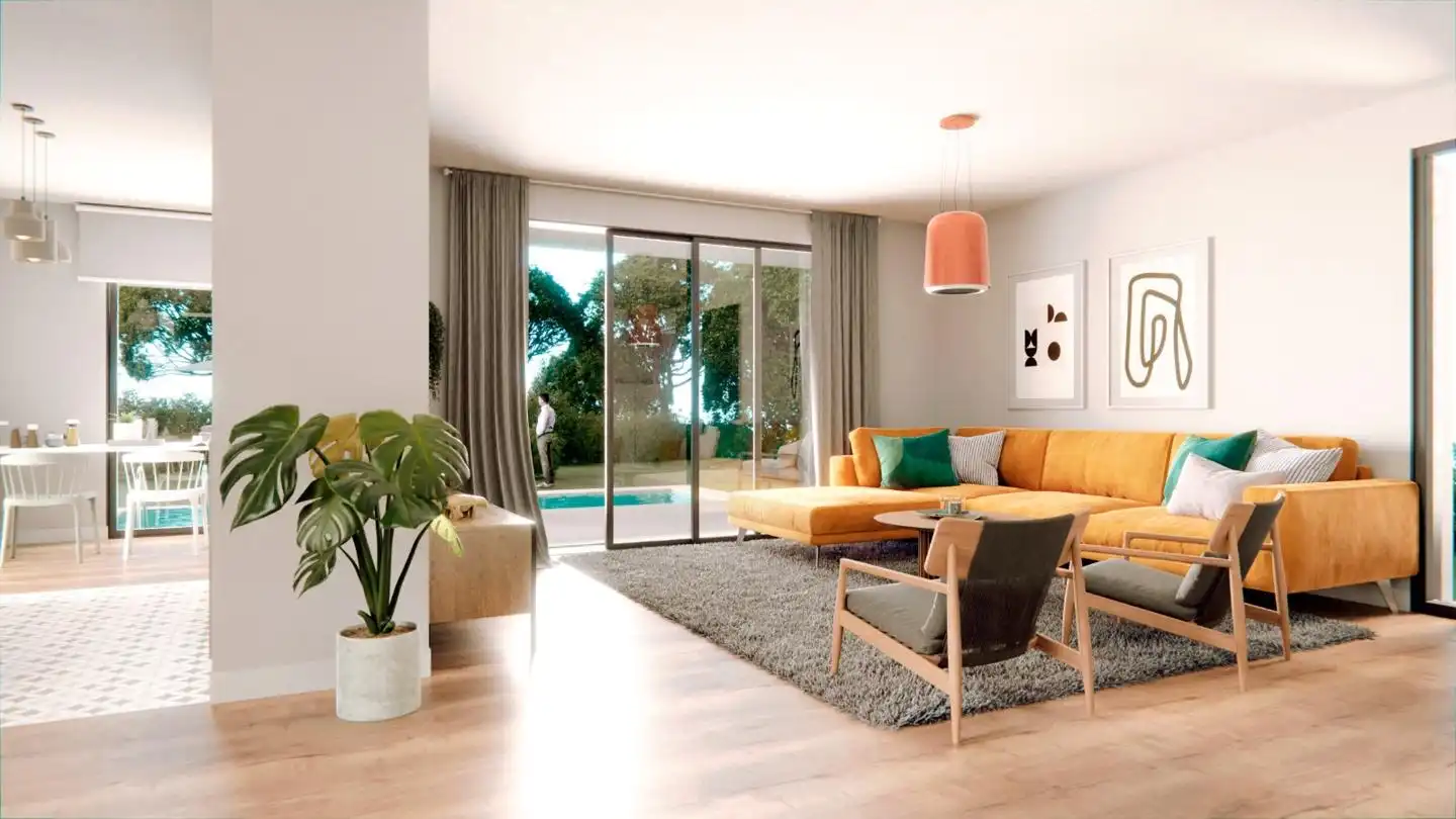 Living room of Houses for sale in Ourense Capital   with Private garden, Terrace and Swimming Pool
