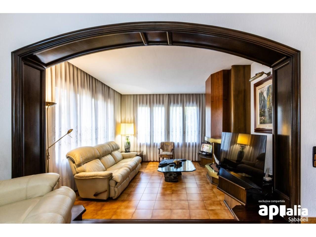 Living room of House or chalet for sale in Castellar del Vallès  with Air Conditioner and Private garden