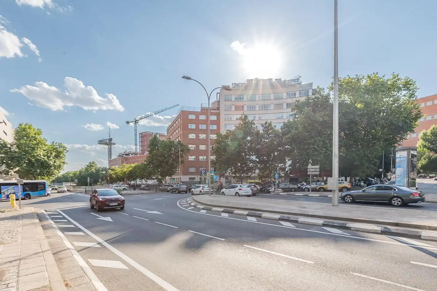 Vista exterior de Oficina de alquiler en Madrid con Aire acondicionado, Calefacción y Terraza