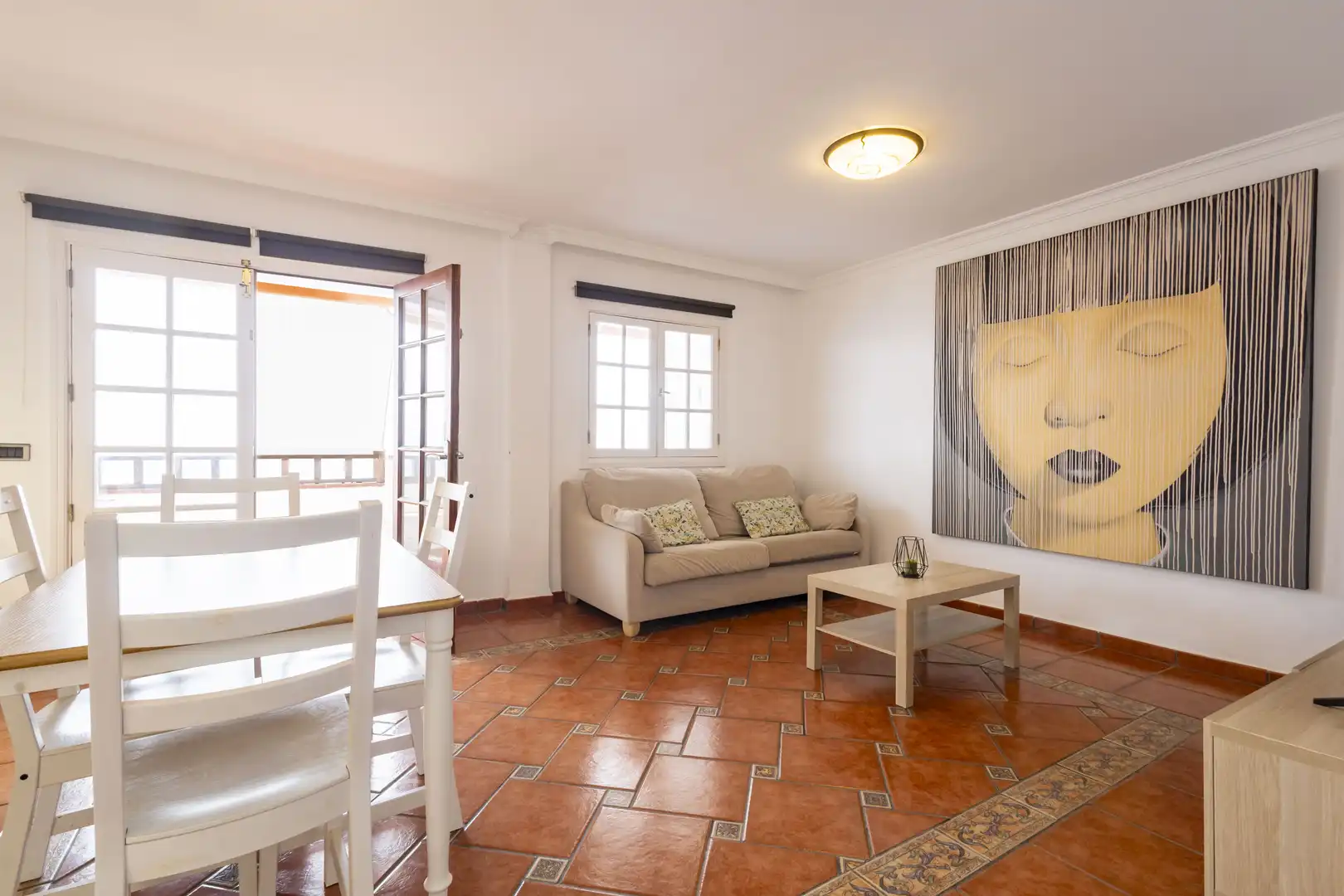 Living room of Flat for sale in El Rosario  with Terrace, Storage room and Swimming Pool
