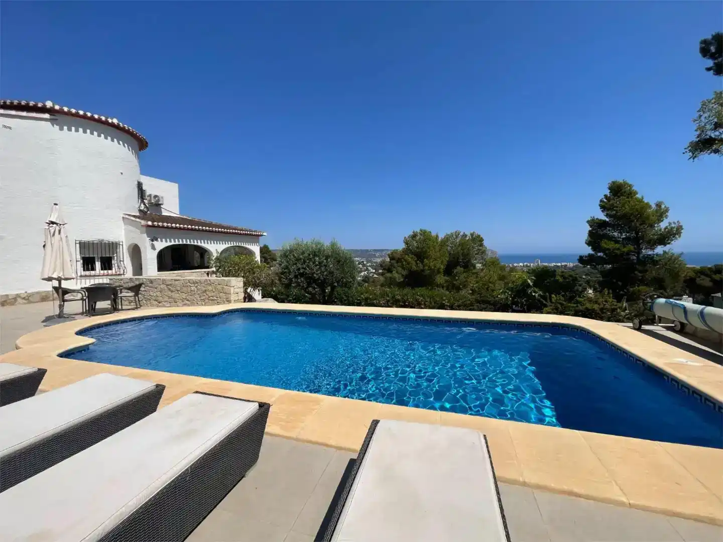 Piscina de Casa o xalet en venda en Jávea / Xàbia amb Aire condicionat, Terrassa i Piscina