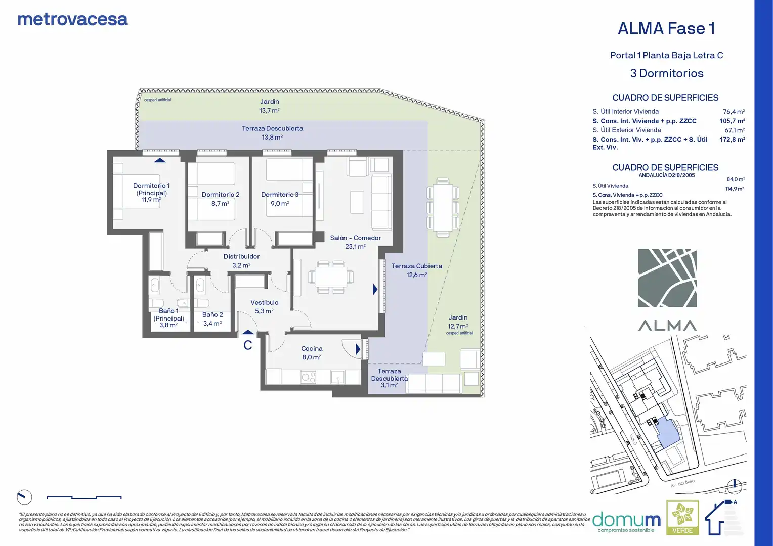 Flat for sale in Ribera del Beiro. Parcela PR. Sector AR "Cuartel de los Mondragones", La Cruz