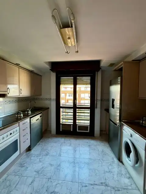 Kitchen of Flat for sale in  Logroño  with Heating, Storage room and Community pool