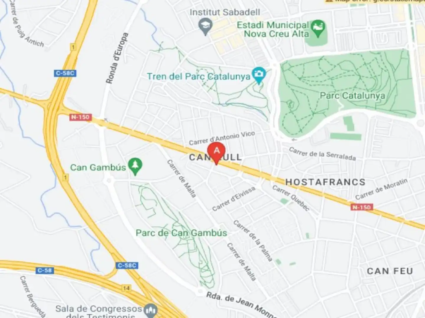 Exterior view of Flat for sale in Sabadell
