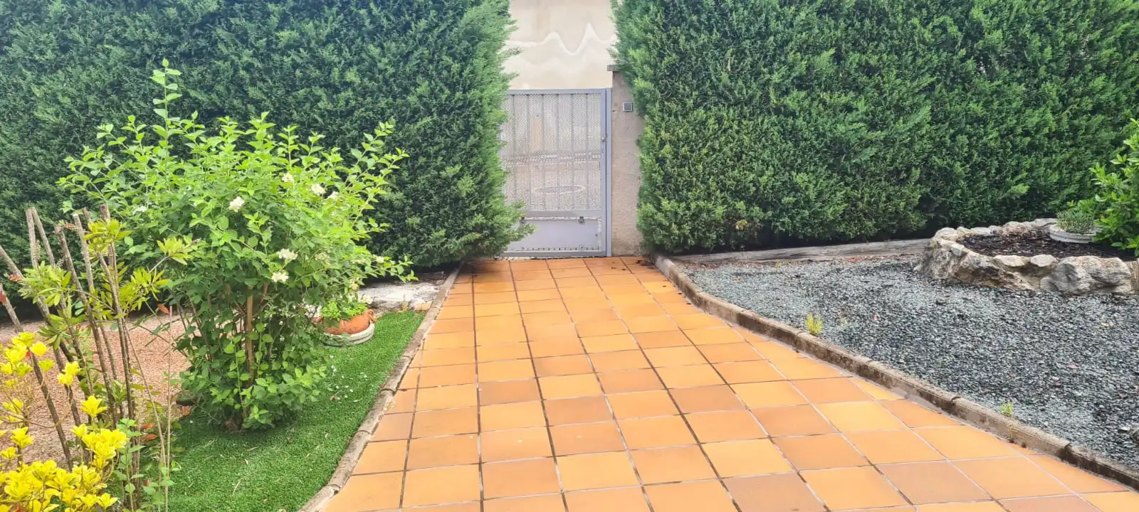 Garden of Houses for sale in Caldes de Malavella  with Air Conditioner, Heating and Private garden