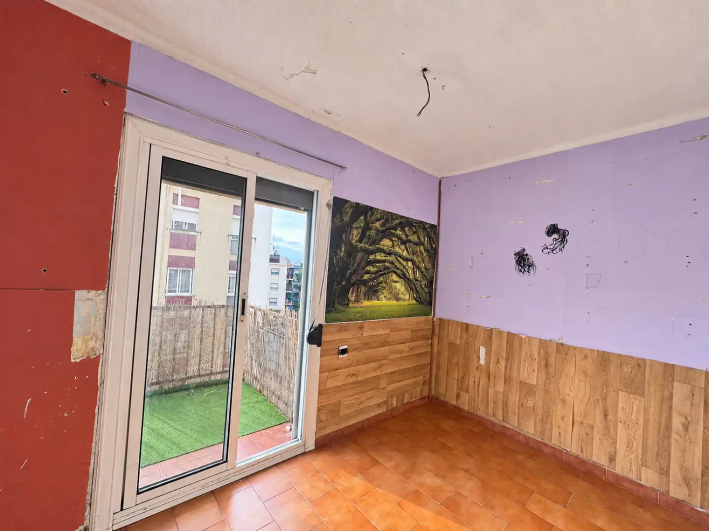 Schlafzimmer von Wohnung zum Verkauf in Cerdanyola del Vallès mit Privatgarten und Balkon