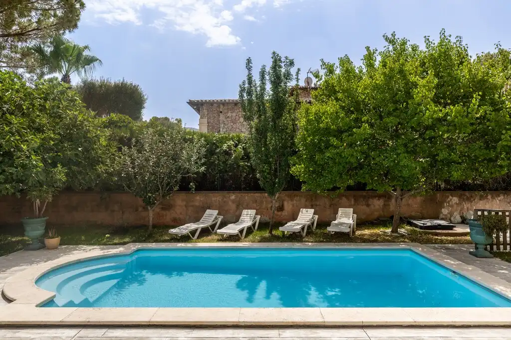 Piscina de Casa o xalet en venda en Alcúdia amb Jardí privat, Terrassa i Piscina