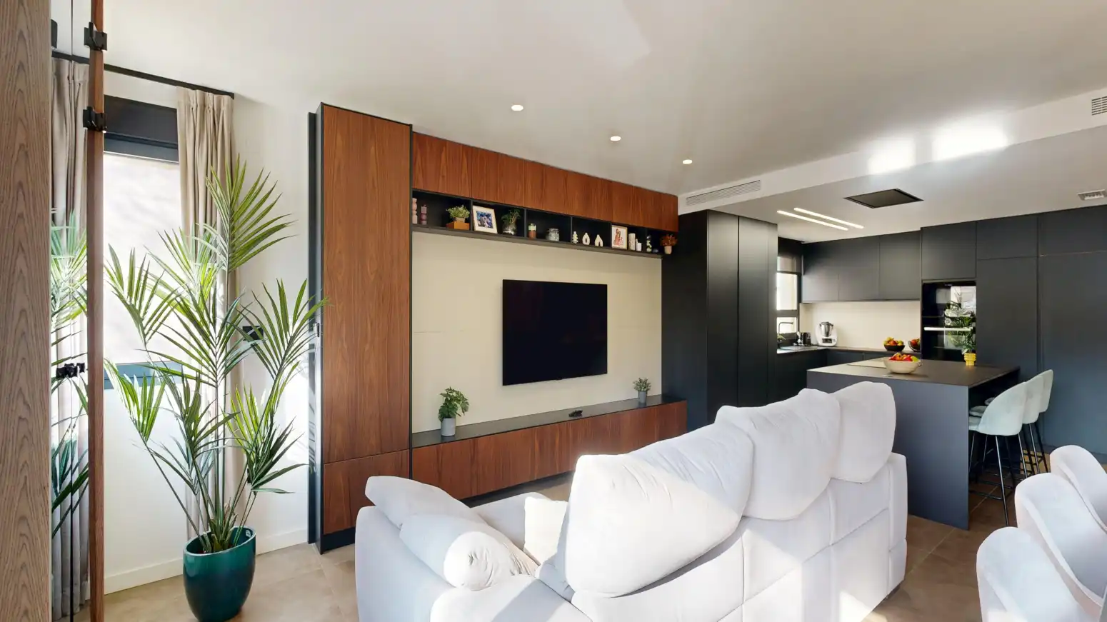 Sala de estar de Piso en venta en Cartagena con Aire acondicionado