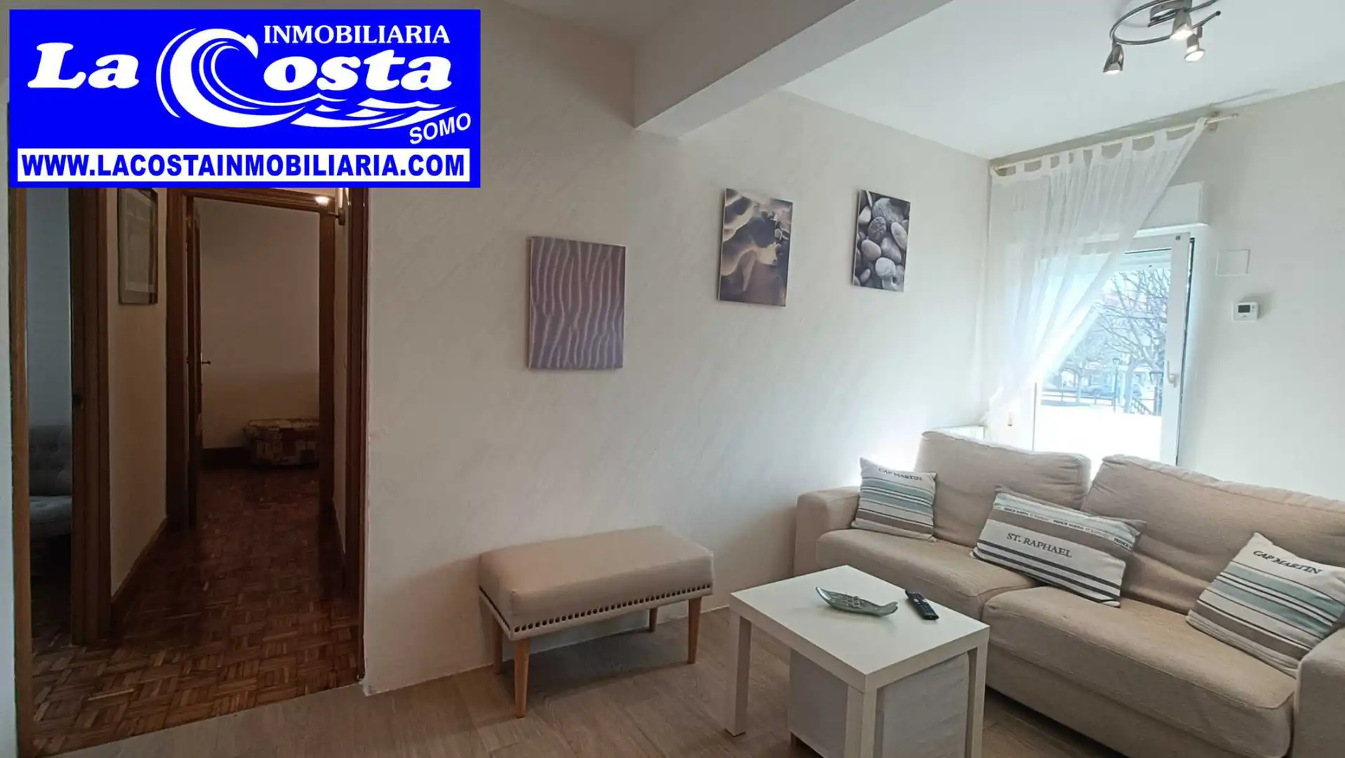 Sala de estar de Piso en venta en Ribamontán al Mar con Calefacción, Terraza y Horno